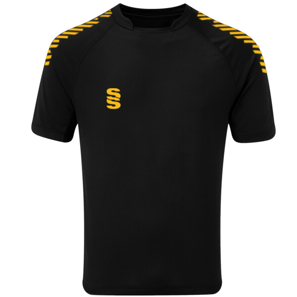 Stuart Surridge Dual Games Shirt Black - Junior Thumbnail